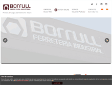 Tablet Screenshot of ferreteriaborrull.com